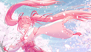 Hatsune Miku, Hatsune Miku, Anime, Vocaloid HD wallpaper