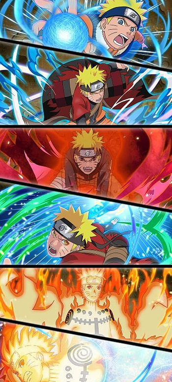 Naruto, art, graph HD phone wallpaper