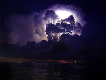 corfu , purple, thunderstruck HD wallpaper