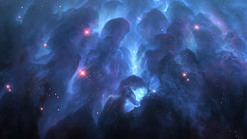 Abstract, Art, Universe, Stars, Nebula, Galaxy HD wallpaper