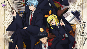 Mashle Anime Characters - Mash, Lance, and Lemon, Anime, Mashle: Magic and Muscles, Mash Burnedead, Lance Crown, Lemon Irvine HD wallpaper
