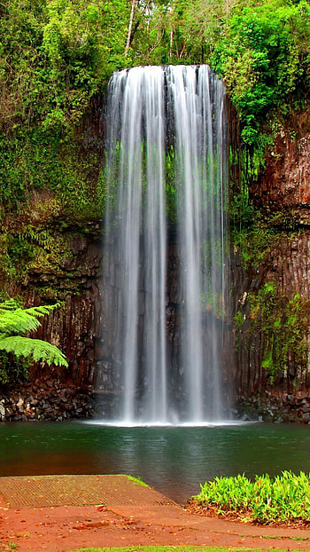 Millaa Millaa, Waterfalls HD phone wallpaper