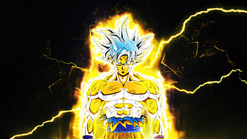 Goku Dragon Ball Ultra Instinct Power, goku, dragon-ball-super, anime, dragon-ball, behance, artist, artwork, digital-art HD wallpaper
