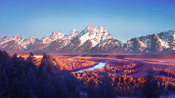 Teton Range, Grand Teton National Park HD wallpaper