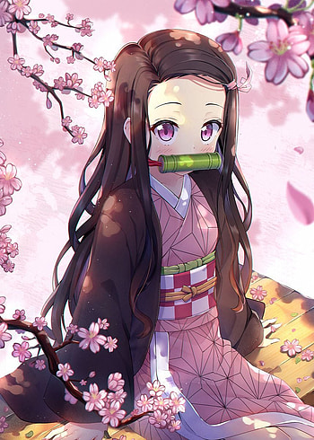 Kawaii Anime Demon Slayer Nezuko Cute HD phone wallpaper