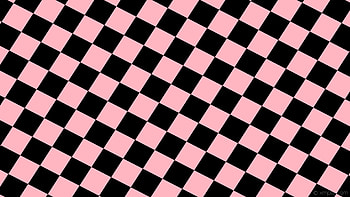 black pink diamond lozenge rhombus light pink HD wallpaper