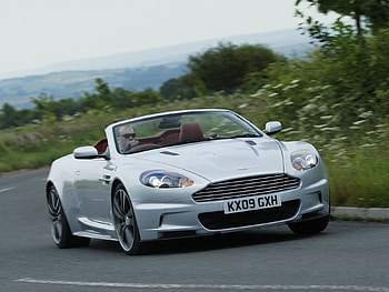 Sports, Trees, Grass, Aston Martin, Cars, Front View, Dbs, 2009 HD wallpaper