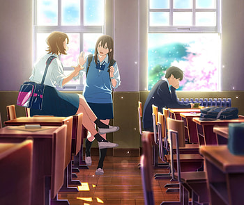 I Want To Eat Your Pancreas, Kyouko Takimoto, Sakura Yamauchi, Anime, Haruki Shiga HD wallpaper