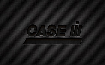 Case IH carbon logo, , grunge art, carbon background, creative, Case IH black logo, brands, Case IH logo, Case IH HD wallpaper