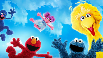 Sesame Street, , Colorful backgrounds, Lively scenes HD wallpaper