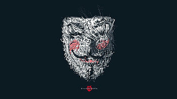 V For Vendetta, anonymus, hacker, computer HD wallpaper