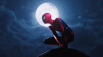 Marvels Spider Man Remastered Moon, marvels-spider-man-remastered, spiderman, games, 2023-games, ps5-games, ps-games HD wallpaper