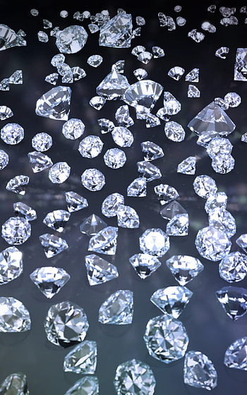 Timeless beauty, Forever diamonds, Golden allure, Precious gem HD phone wallpaper