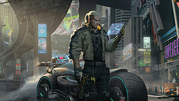 Witcher Cyberpunk 2077 , witcher, cyberpunk-2077, games, artstation, artwork HD wallpaper