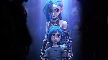 Jinx Arcane HD wallpaper