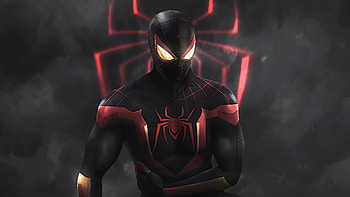 Spider-man, 2020, dark-red suit HD wallpaper