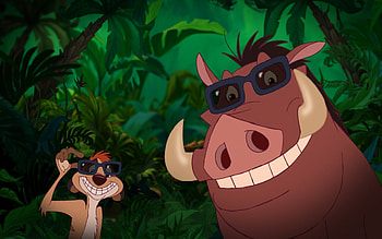 Timon and Pumbaa TV Series, Mickey Mouse HD wallpaper