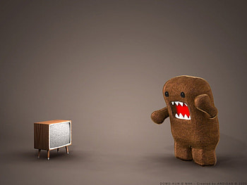 OMG Its Domo kun, japanese, target, mascot HD wallpaper