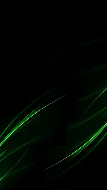 Black And Green, Black HD phone wallpaper