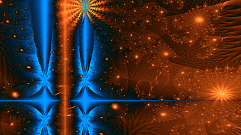 Blue, Brown, Shiny, Bright, Shapes, Glow, Rays, Line, Abstraction Abstract HD wallpaper