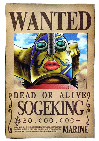 Wanted Poster One Piece , Ussop Bounty HD phone wallpaper