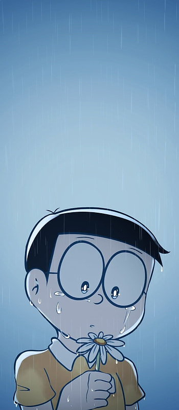 Nobita, glasses, head HD phone wallpaper