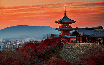 Kiyomizu-dera, Kyoto HD wallpaper