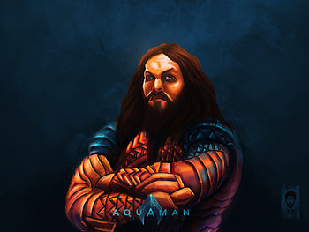 Aquaman Artwork , aquaman, artwork, artist, artstation, superheroes HD wallpaper
