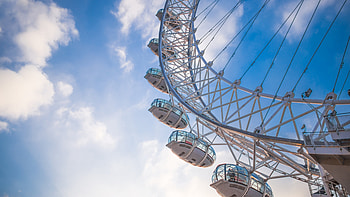 London Eye, , backgrounds, High resolution HD wallpaper