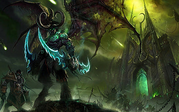 Illidan Stormrage , and mobile backgrounds, Demon hunter, Powerful presence HD wallpaper