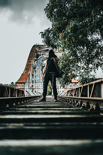 Miscellanea, Miscellaneous, Human, Person, Gesture, Hood, Rails HD phone wallpaper