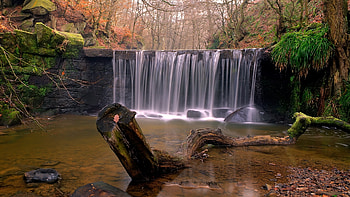 Landscape, Waterfalls HD wallpaper
