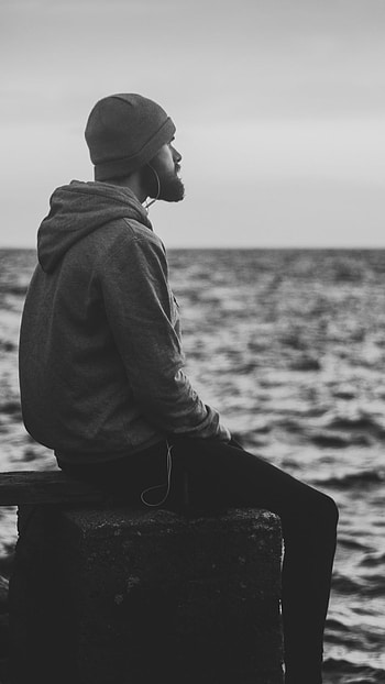 Sad, Depression Boy HD phone wallpaper