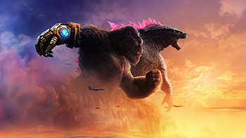 Godzilla X Kong The New Empire , godzilla-x-kong-the-new-empire, movies, 2024-movies, kong, poster HD wallpaper