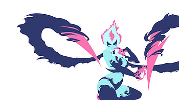 Weekly Minimalist , Evelynn, League of Legends, Artistic design HD wallpaper