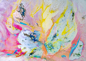 Abstract, Divorces, Multicolored, Motley, Paint, Stains, Spots HD wallpaper
