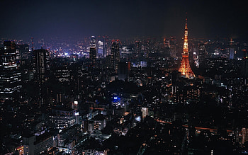 Landscape, Cities, Night HD wallpaper