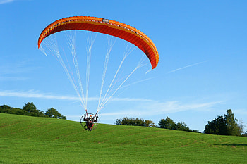 Charger 2, Paramotoring HD wallpaper