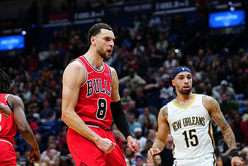 Jose Alvarado, Zach LaVine HD wallpaper