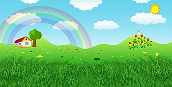 Kids Background , For Kids, Kids Rainbow HD wallpaper