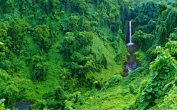Sopoaga Falls, Jungles HD wallpaper