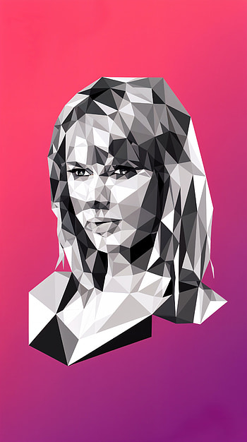Taylor Swift, portrait, Digital Art, Abstract HD phone wallpaper