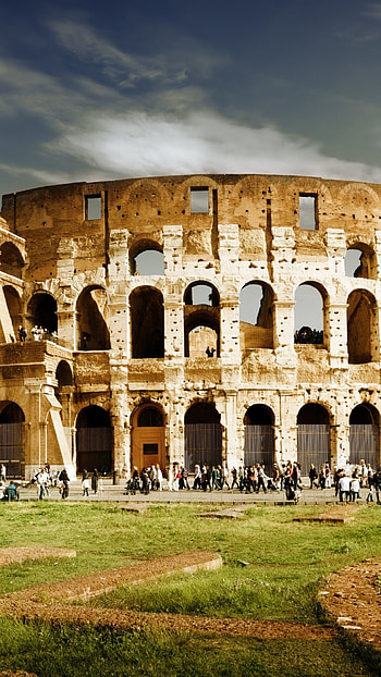 Roman Colosseum , Samantha Simpson, Historical marvel, showcase HD phone wallpaper