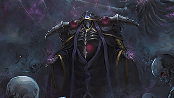 Overlord Ainz Ooal Gown: Skeleton Anime, Ainz Ooal Gown, skeleton, Anime, Overlord HD wallpaper