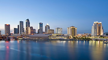 Tampa skyline, Give Day Tampa Bay, Nonprofit engagement, Fundraising event HD wallpaper
