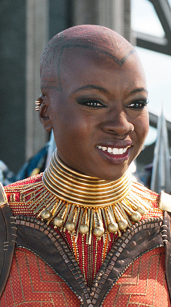 Okoye, danai, black panther HD phone wallpaper