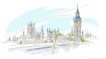 London, Landscape, , Big Ben HD wallpaper