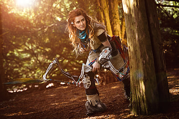 Horizon Zero Dawn Cosplay, aloy, horizon-zero-dawn, games, pc-games, xbox-games, ps-games, cosplay, girls HD wallpaper