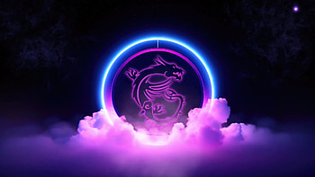 Msi Gaming Dragon , msi, gaming, computer, dragon, neon, deviantart HD wallpaper