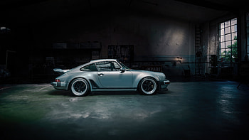 Porsche Panorama, porsche, cars, behance HD wallpaper